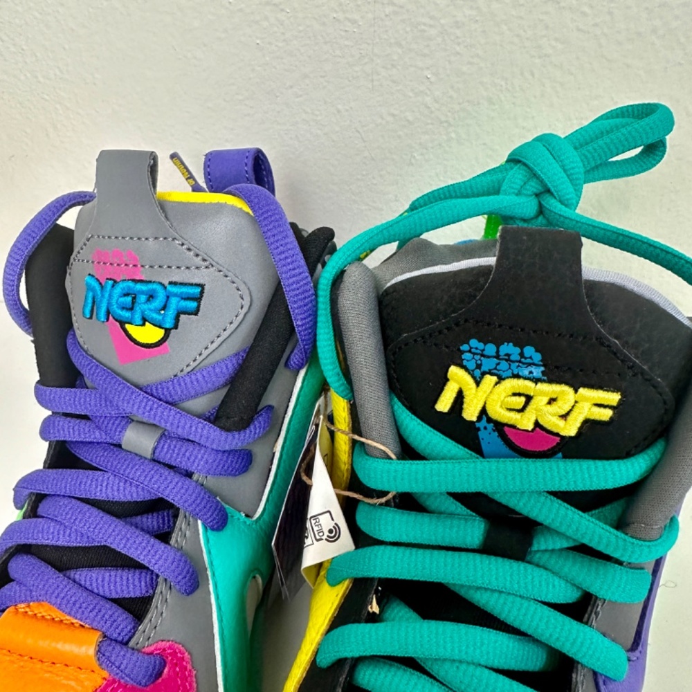 Reebok Kamikaze II NERF NERFOOP New Basketball Shoes Size 4 - Picture 11 of 16